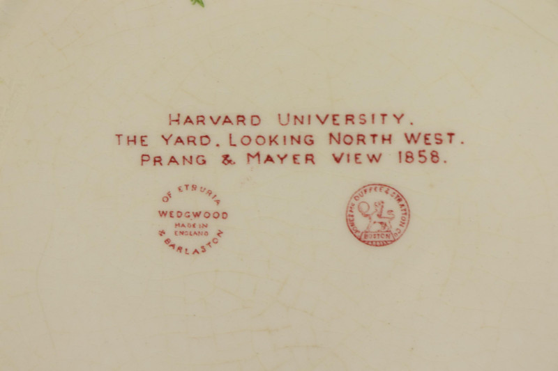 Wedgwood &quot;Harvard&quot; Commemorative Porcelain