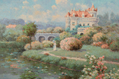 S. Razin - Castle in Spring O/C