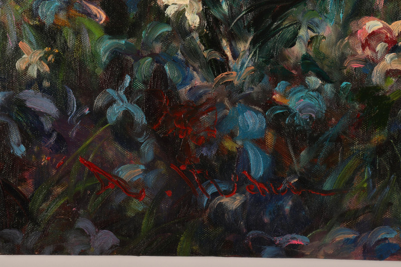 After Renoir - &apos;Au Terrace&apos; O/C