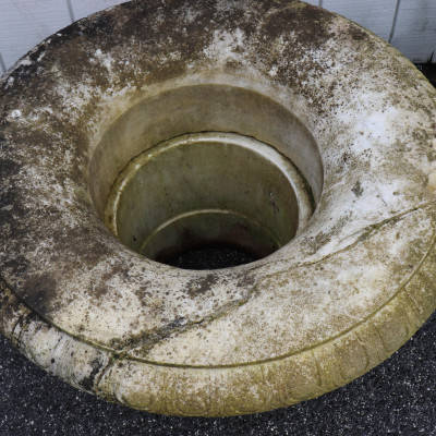 Large Marble Garden Urn