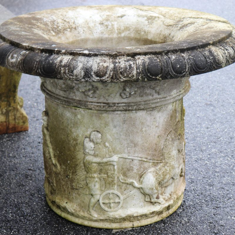 Large Marble Garden Urn