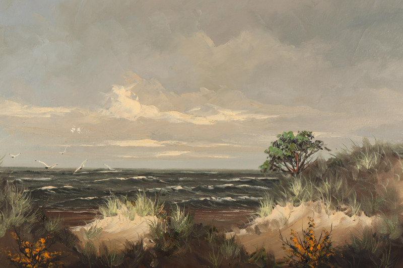 Cy Erens - Dunes and Seagulls O/C