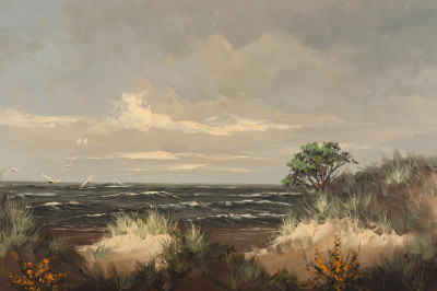 Cy Erens - Dunes and Seagulls O/C