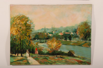 Set of Two Summer Landscapes, O/C&apos;s