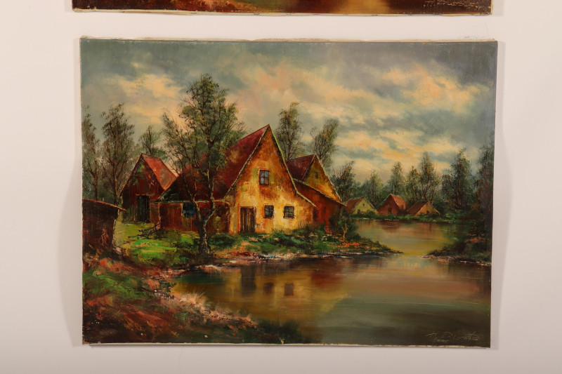 Pair of Riverside Cottages, O/Cs