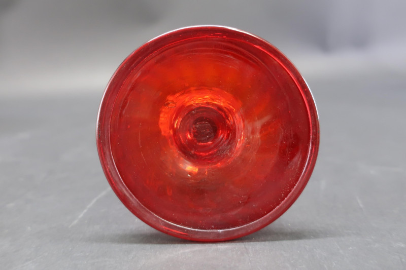 4 Pieces Depression Era/Venetian Glass