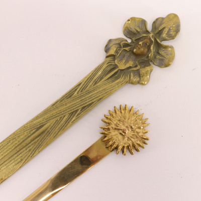 6 Art Nouveau &amp; Other Metal Items