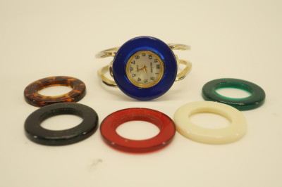 Group with Watch, Clock &amp; Coins
