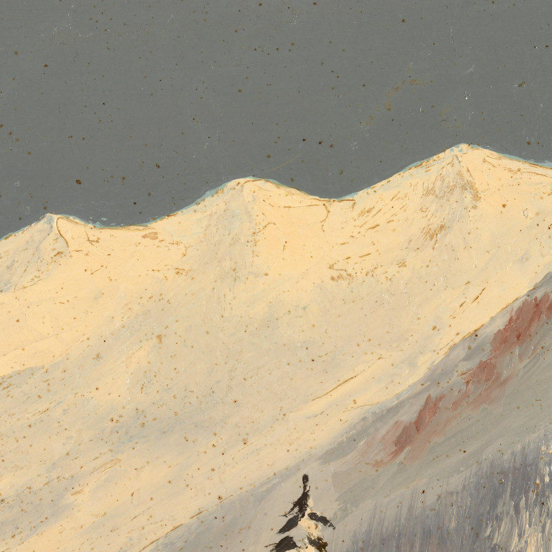 Gale Walton, Winter Scene, 1964, O/M