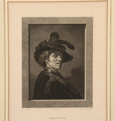 6 Black &amp; White Engravings/Photogravures