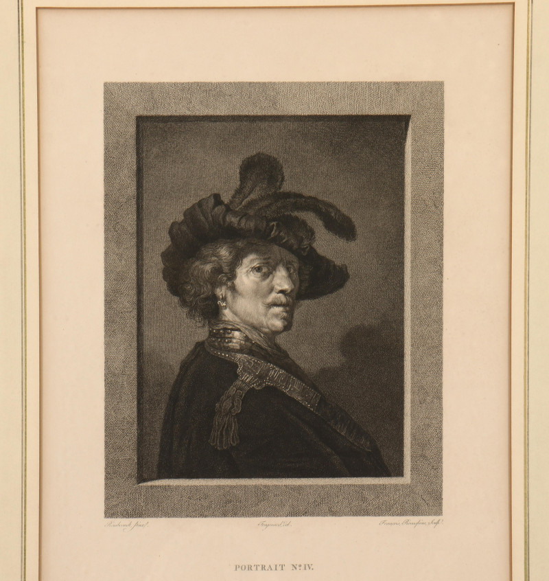6 Black &amp; White Engravings/Photogravures