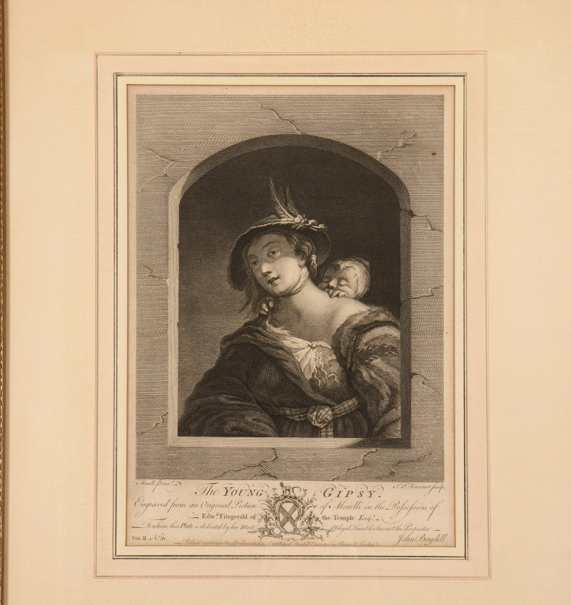 6 Black &amp; White Engravings/Photogravures