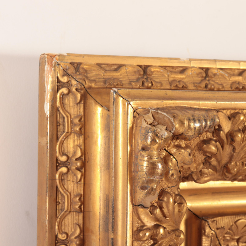 Antique Gilt Wood &amp; Plaster Picture Frame
