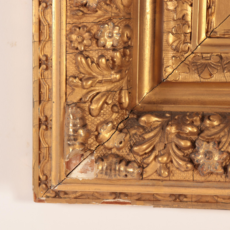 Antique Gilt Wood &amp; Plaster Picture Frame