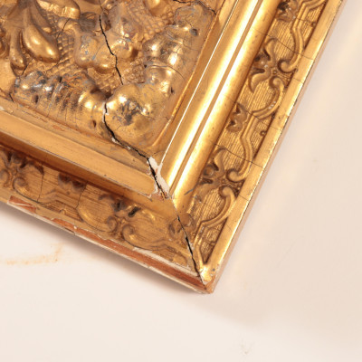 Antique Gilt Wood &amp; Plaster Picture Frame