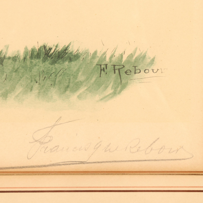 Francisque Rebour &amp; Daniel S. Groesbeck Print