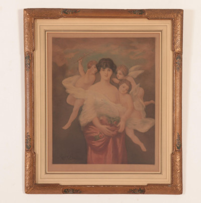 7 Various Prints Depicting Women