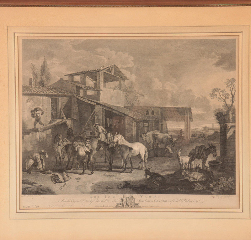 3 18th/19th C. Engravings/Mezzotints