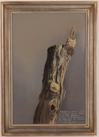 John Appleton Clark (20C.) Tree Portrait O/Board