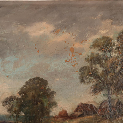 English Landscape O/C &amp; Traditional Interior O/B