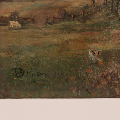 English Landscape O/C &amp; Traditional Interior O/B