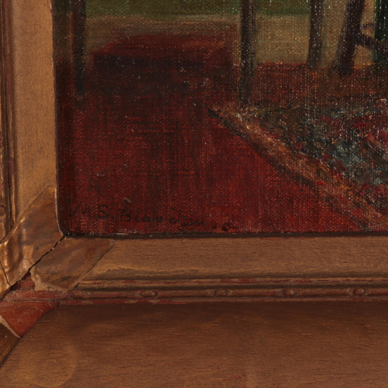 English Landscape O/C &amp; Traditional Interior O/B