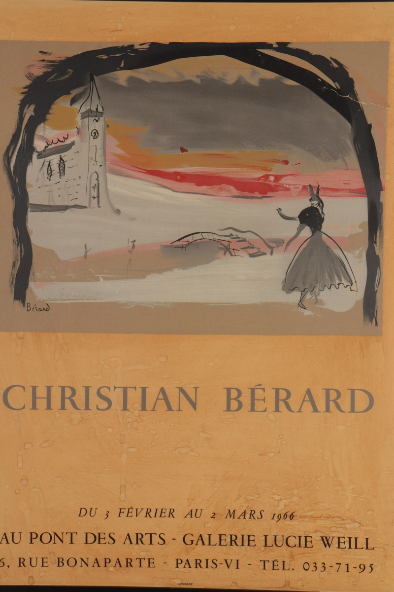 Jean Cocteau and C. Berard Art Gallery Posters