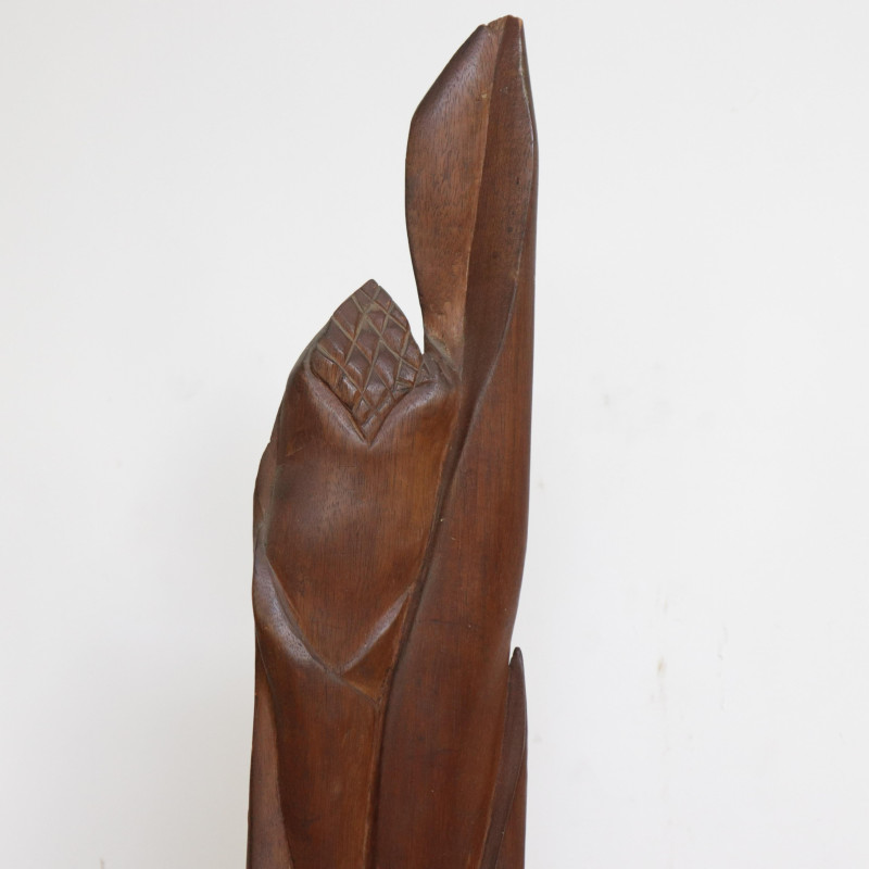 3 Wood Sculptures - African, Nouveau