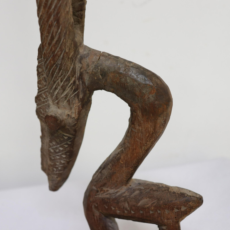 3 Wood Sculptures - African, Nouveau