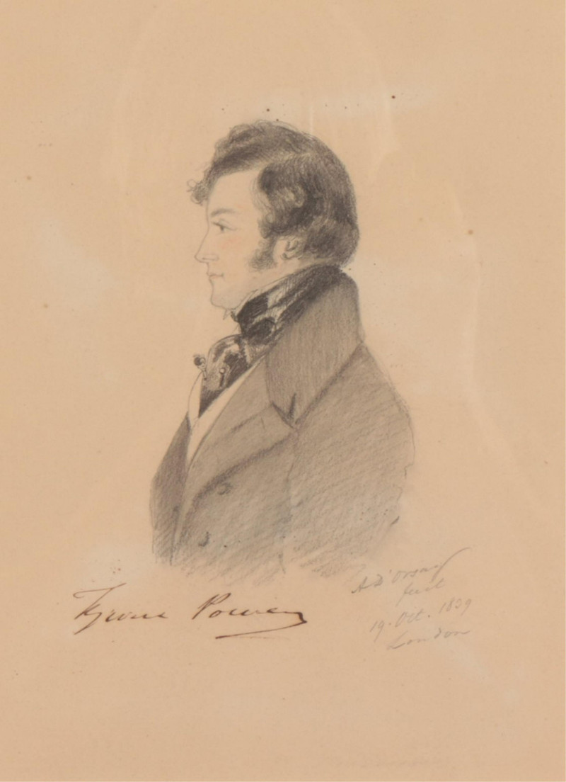 Alfred D&apos;Orsay - Portrait of Tyrone Power