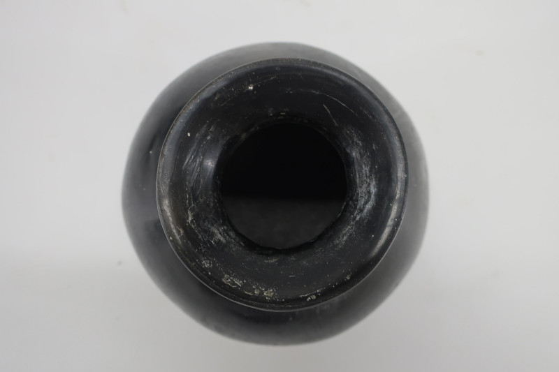 2 Korean Glazed Earthenware Vases