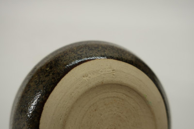 2 Korean Glazed Earthenware Vases