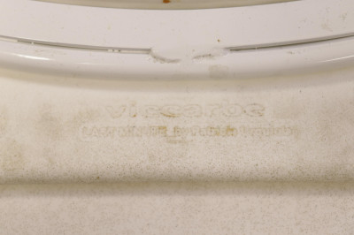 Pair Viccarbe White Plastic &amp; Metal Stools