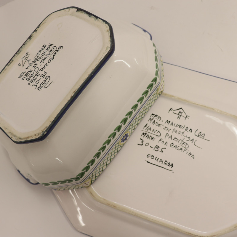 Portuguese Covered Tureen &amp; Spode Pitcher