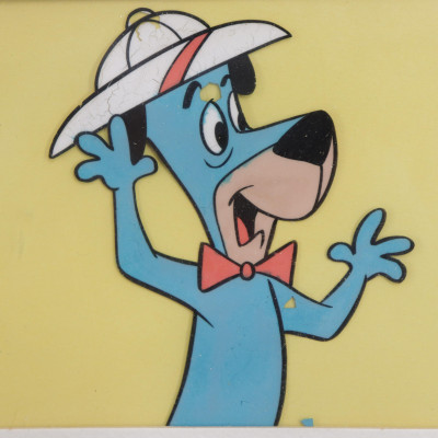 3 Cels - Flintstone, Huckleberry Hound &amp; Boo Boo
