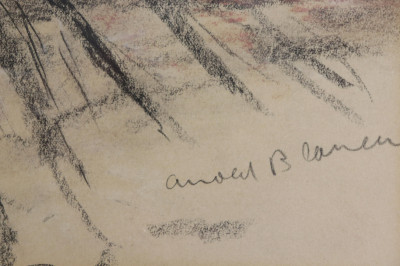 Arnold Blanch - Reclining Nude &amp; Mirror