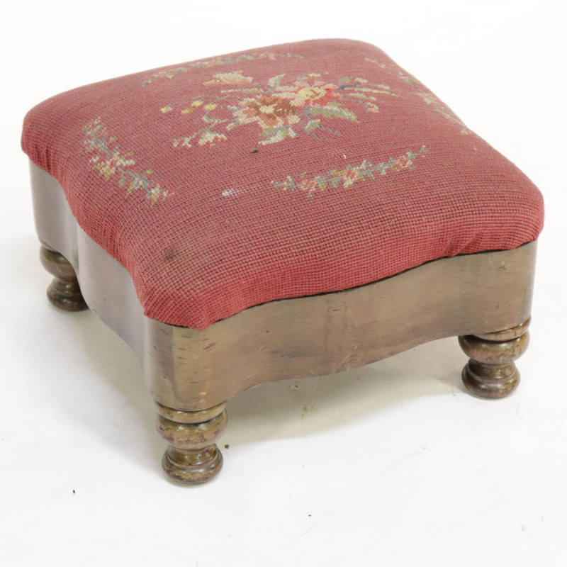 Victorian Mahogany Footstool