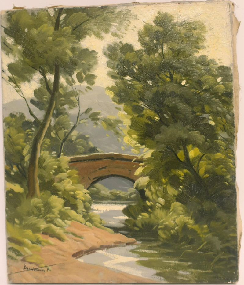 Paul Andre Jean Eschbach - Effet Matin (Landscape)