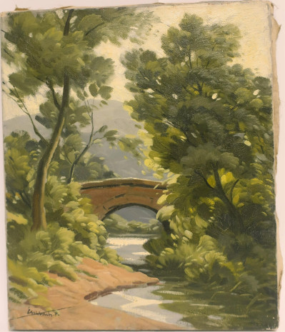 Paul Andre Jean Eschbach - Effet Matin (Landscape)