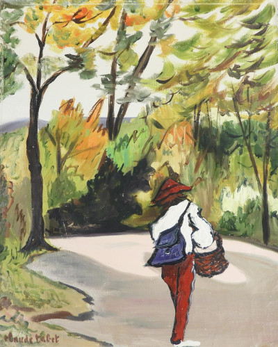 Claude Tabet - Impressionist Street Scene