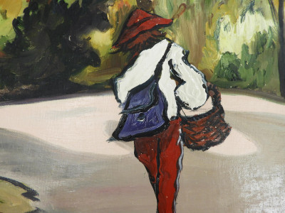 Claude Tabet - Impressionist Street Scene