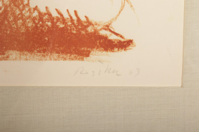 Paul Resika (b. 1928, Amer.) Lithograph A/P