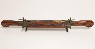 Double Ended Cutlery In Scabbard Set