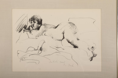 8 Litho. Prints: Figural Studies, Landscapes, A/Ps
