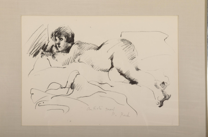 8 Litho. Prints: Figural Studies, Landscapes, A/Ps