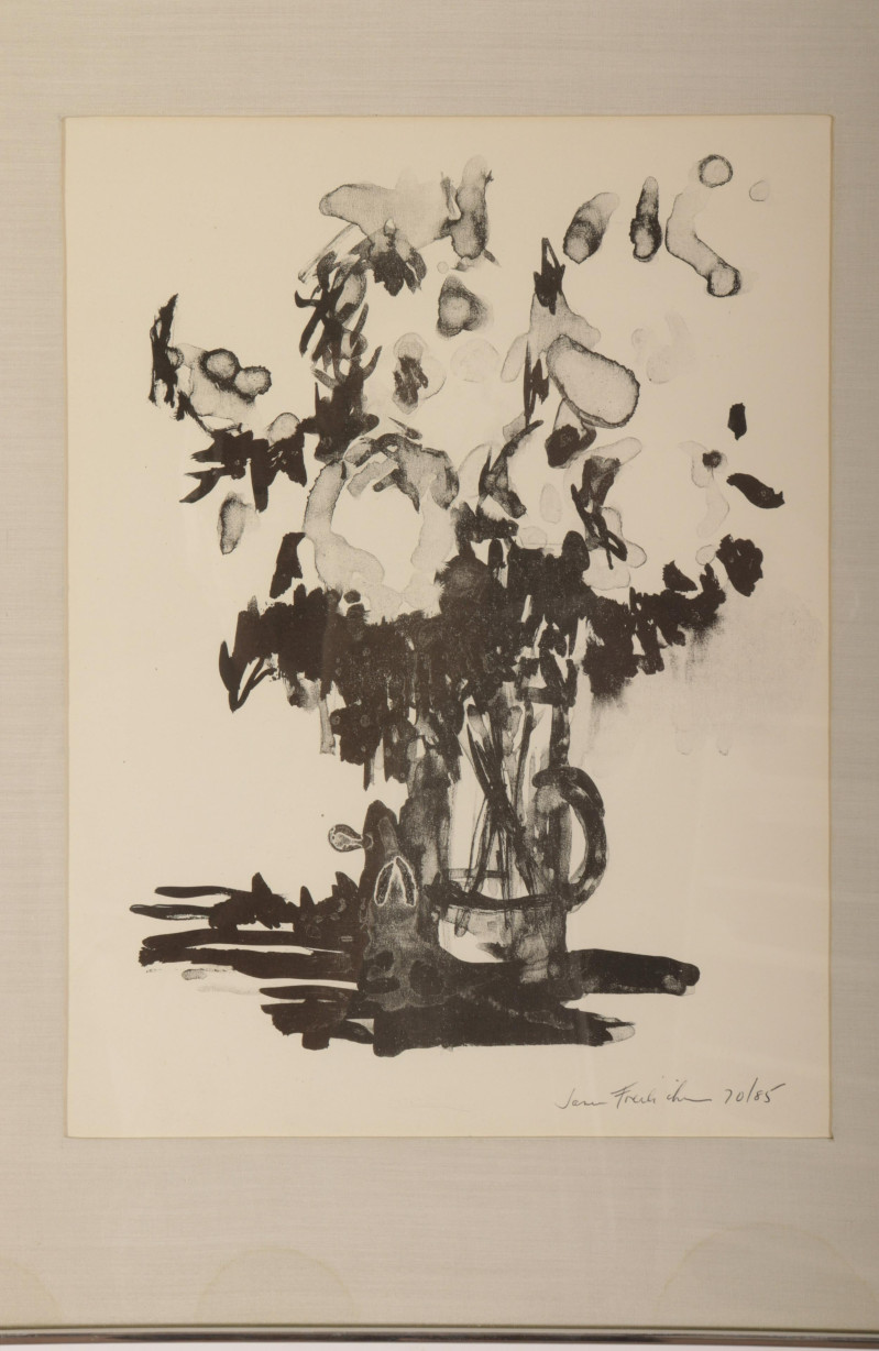 8 Litho. Prints: Figural Studies, Landscapes, A/Ps