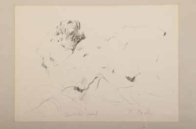 8 Litho. Prints: Figural Studies, Landscapes, A/Ps