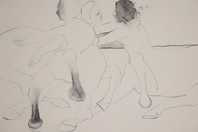 Stanley Boxer, 1926-2000, &quot;Centaurs&quot;