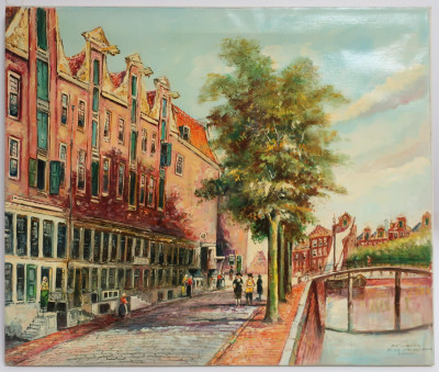 Piet Van Beek, &quot;Oude Amsterdamscht&quot; Gracht