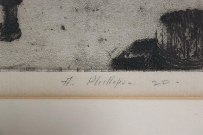A. Phillips, &quot;Around the Wood Stove&quot;